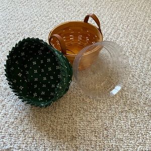 Longaberger round basket